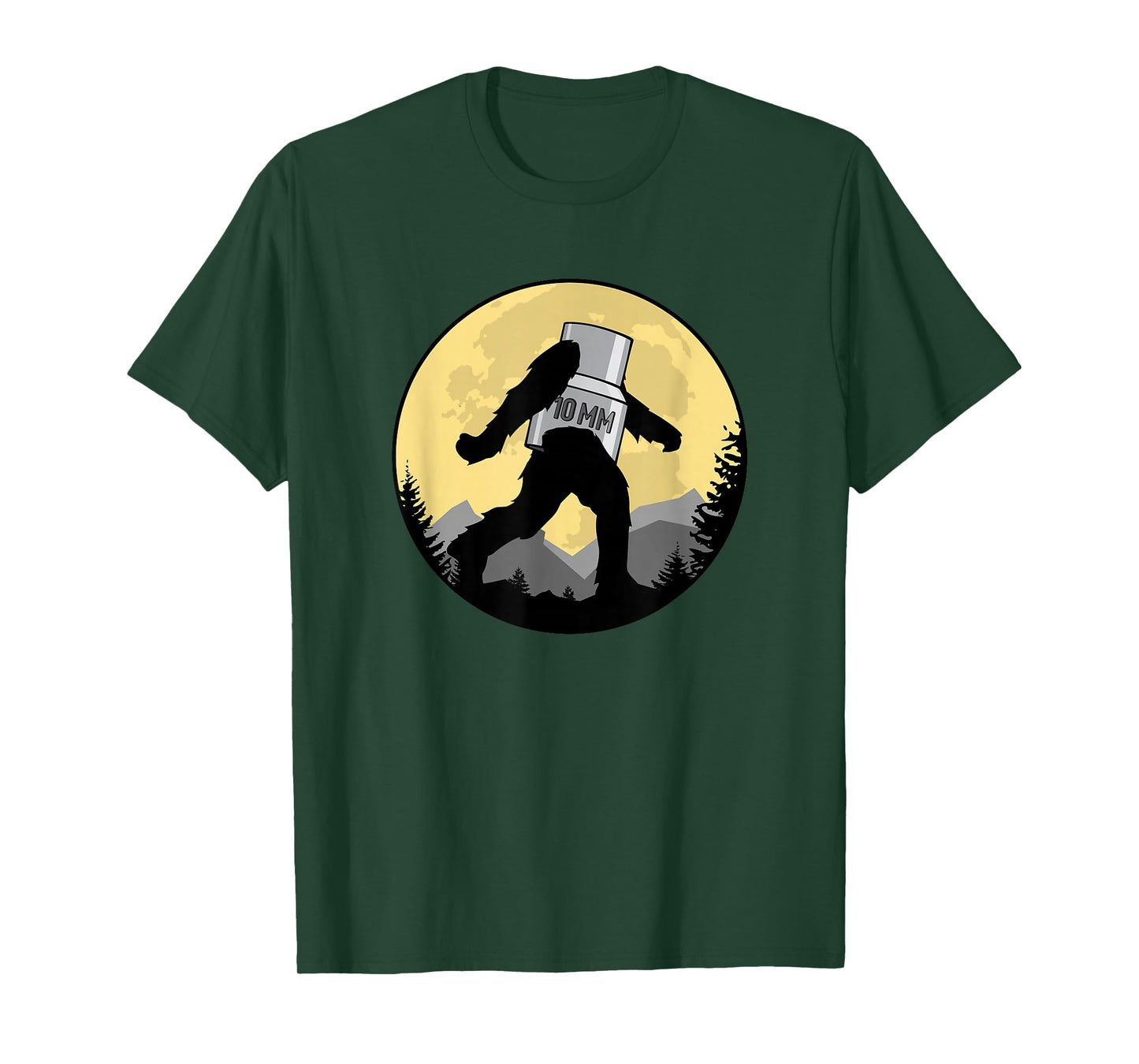 Missing 10mm Socket Funny Mechanic Bigfoot 10mm Socket T-Shirt