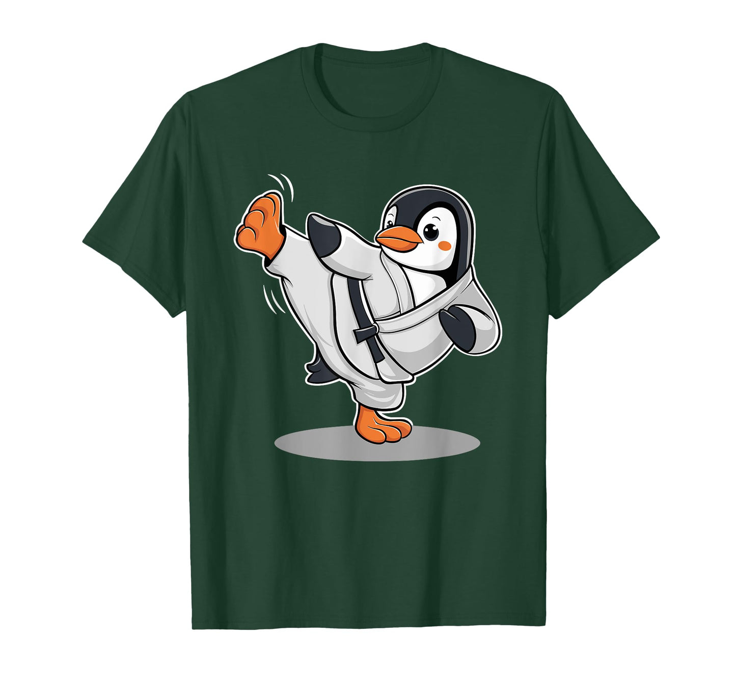 Karate Penguin Martial Arts Judo Taekwondo Penguin T-Shirt