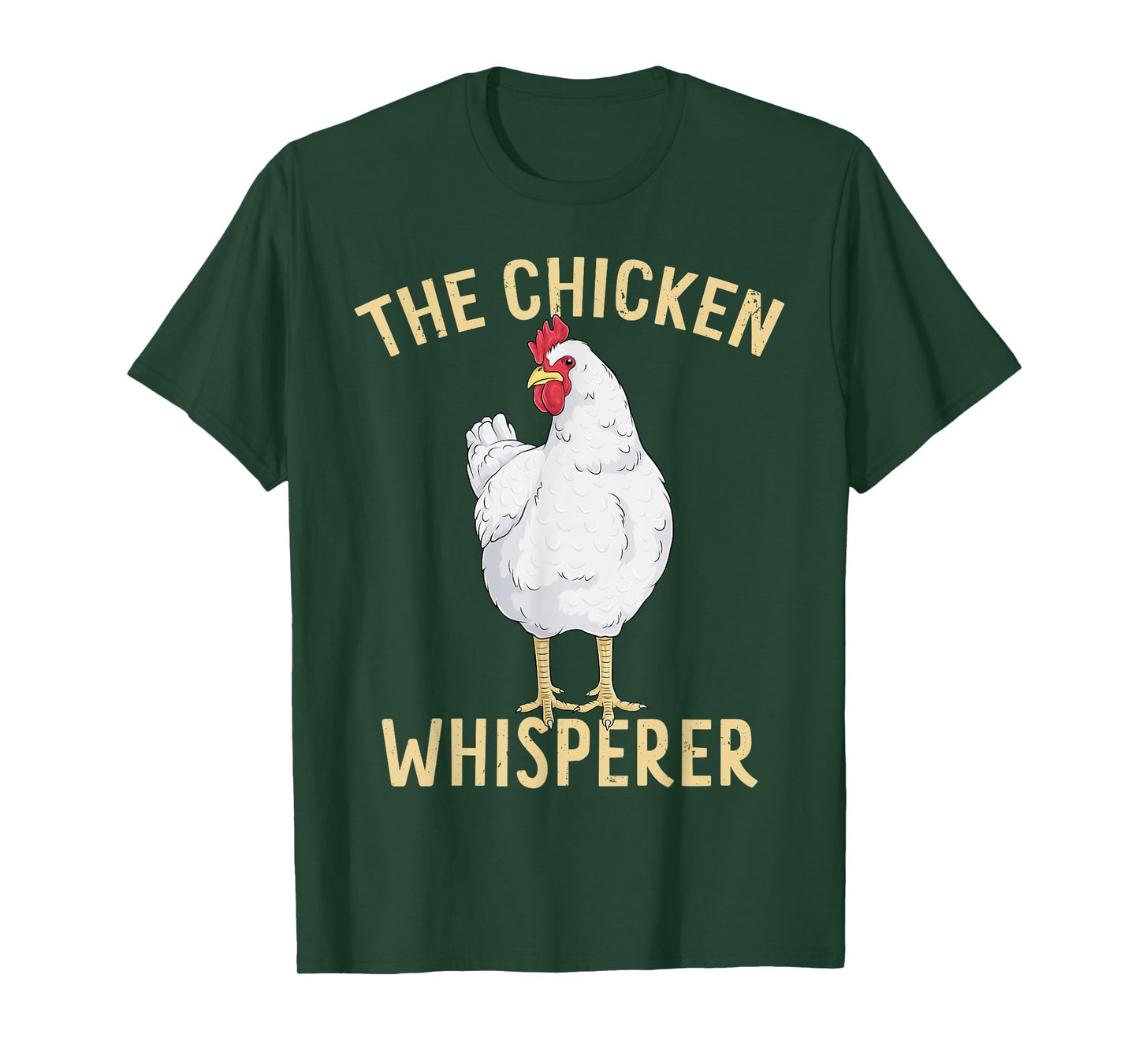 Chicken Whisperer Funny Hen Art Chickens Farmer Farm Animal T-Shirt