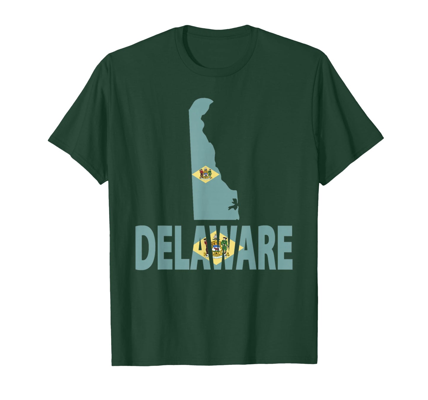Vintage Delaware State Tshirt I Love Delaware Home State Tee T-Shirt