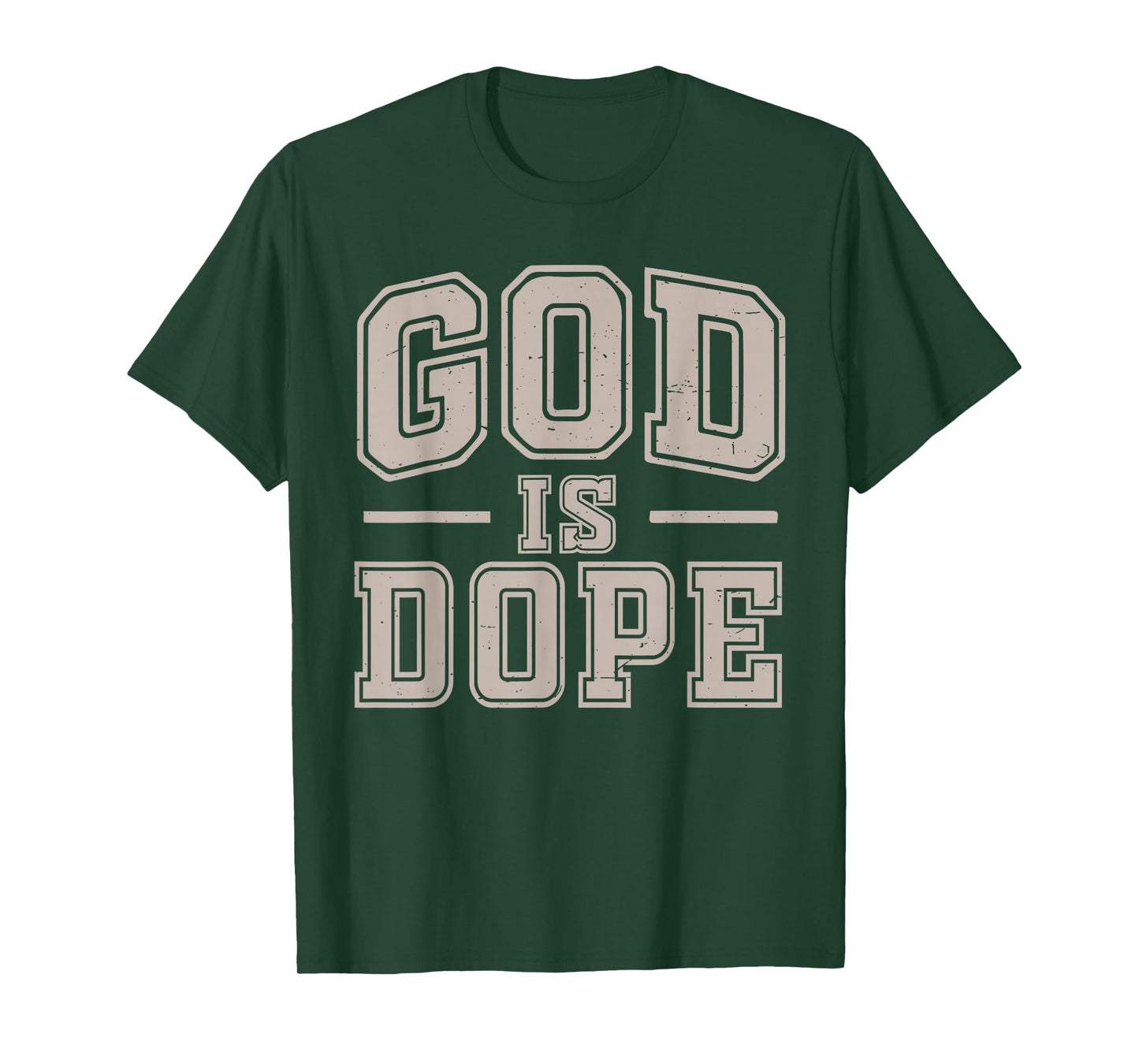 God is Dope Good Christian Jesus Son Sister Brother Toddler T-Shirt