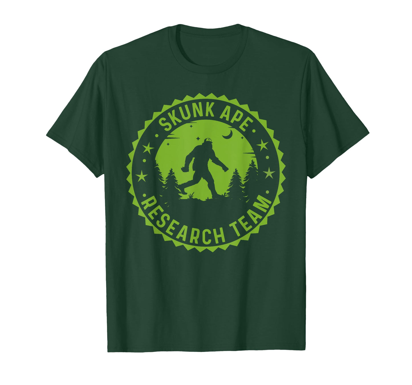Skunk Ape Shirt Bigfoot Shirt Funny Bigfoot shirts Bigfoot T-Shirt