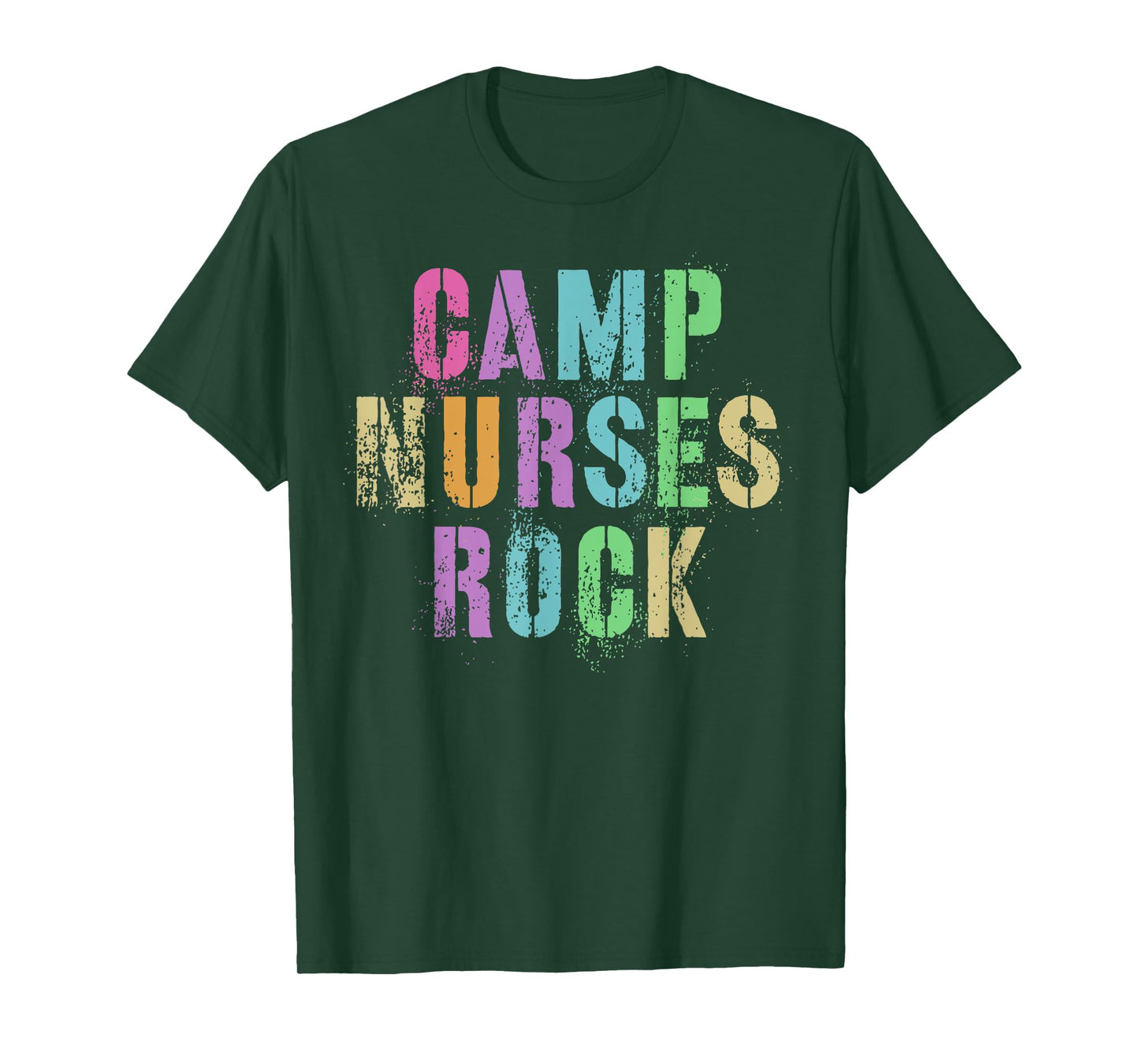 CAMP NURSES Do ROCK Funny Camping Medical Squad Medic Team T-Shirt