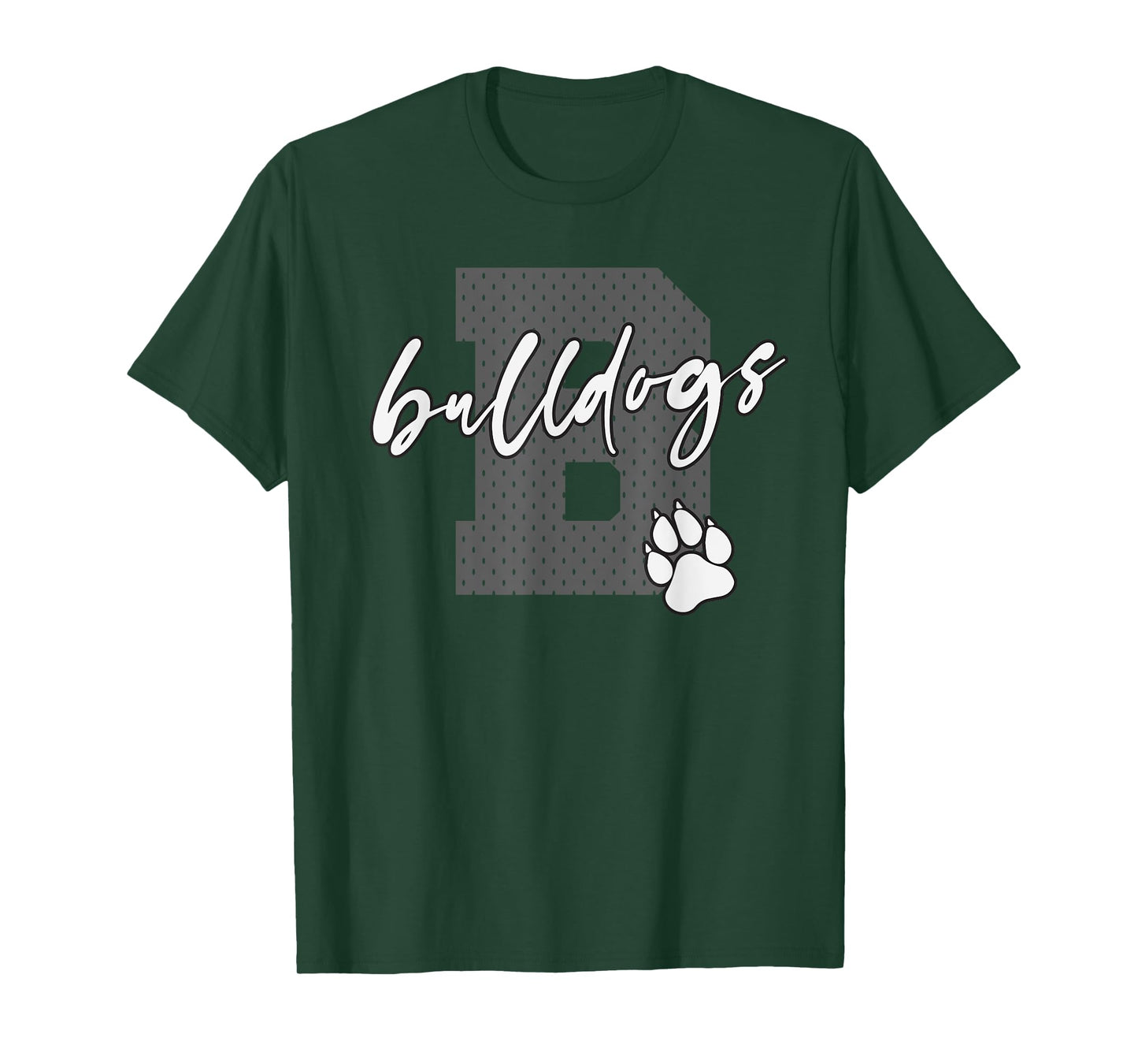 Bulldog Football Baseball Basketball Soccer Bulldogs T-Shirt for Men Women Girls Kids