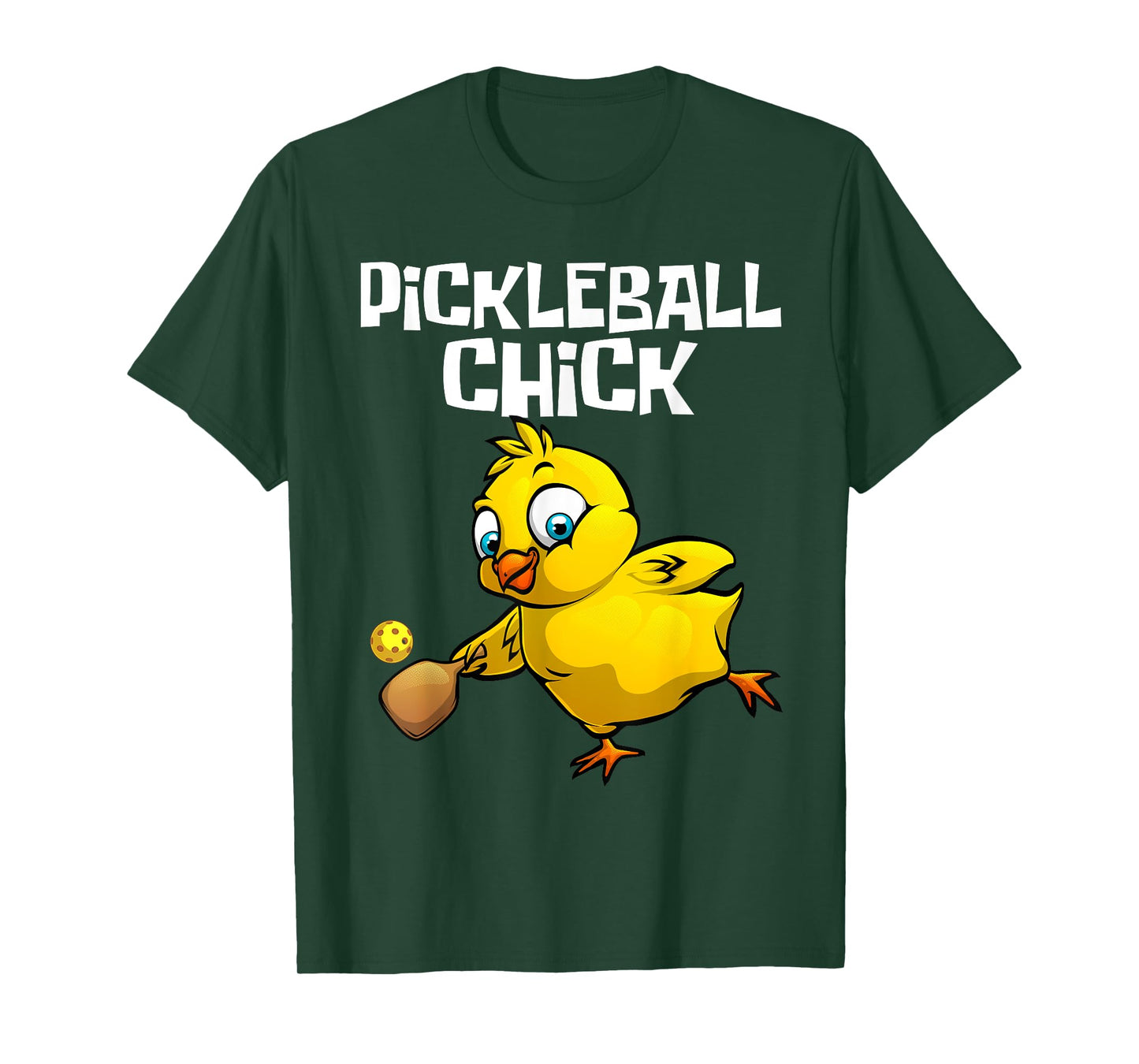 Funny Pickleball For Women Girls Chick Pickle Ball Sports T-Shirt