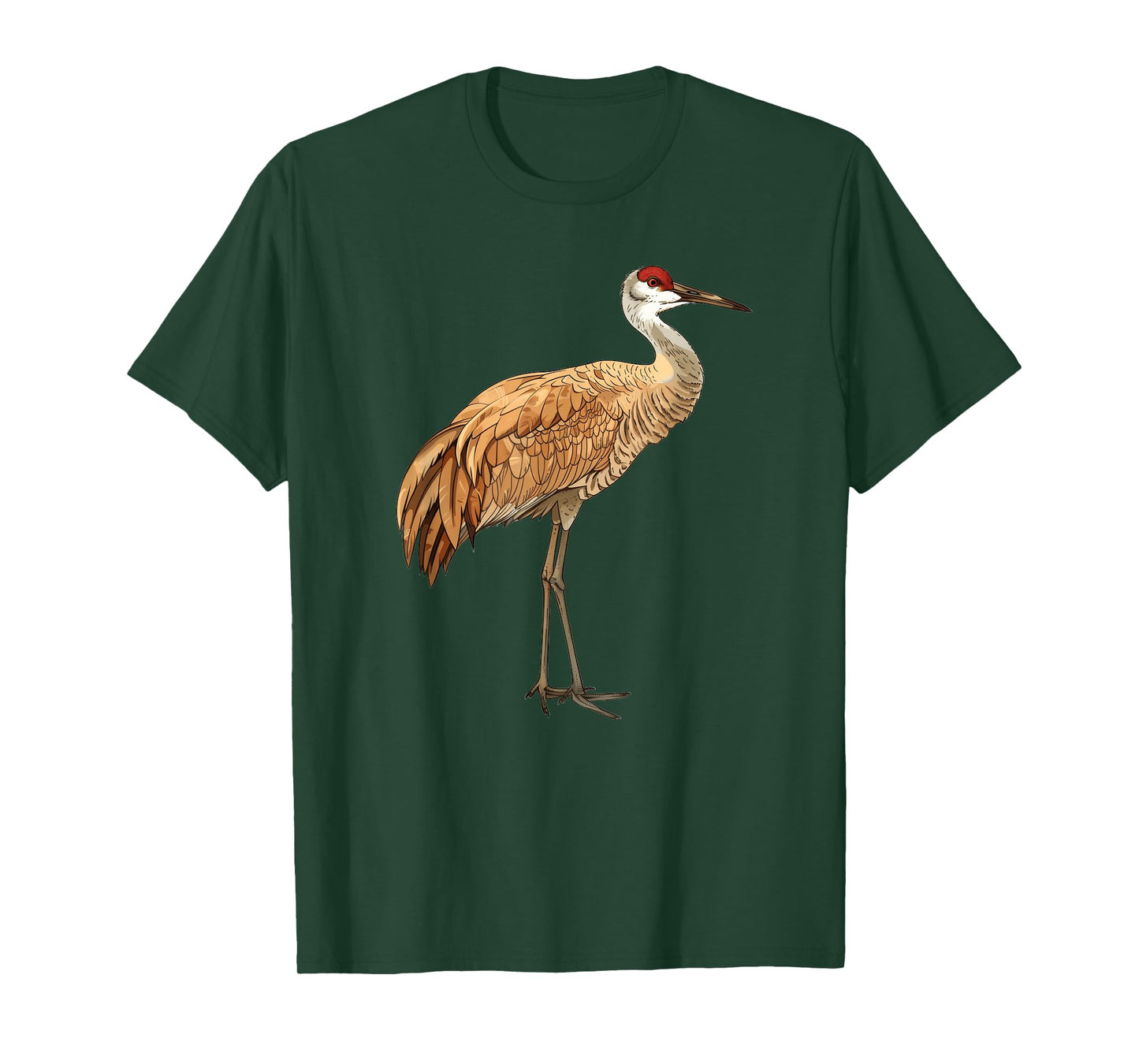 Sandhill Crane In A Thoughtful Pose T-Shirt