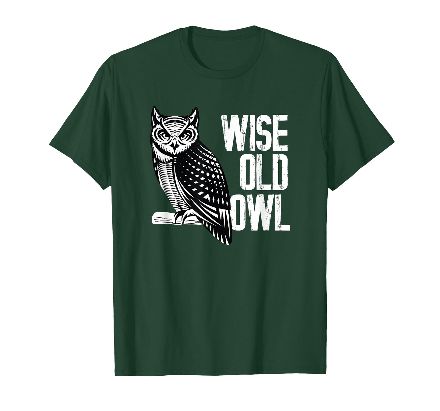 Wise Old Owl - Birds Animal Lover Ornithologist T-Shirt