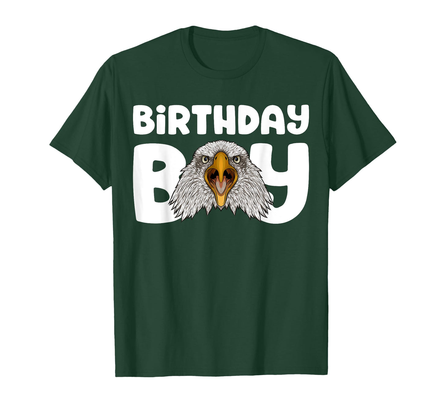 Eagle Birthday Boy Party Bird Kids Boys Bald Eagle Birthday T-Shirt