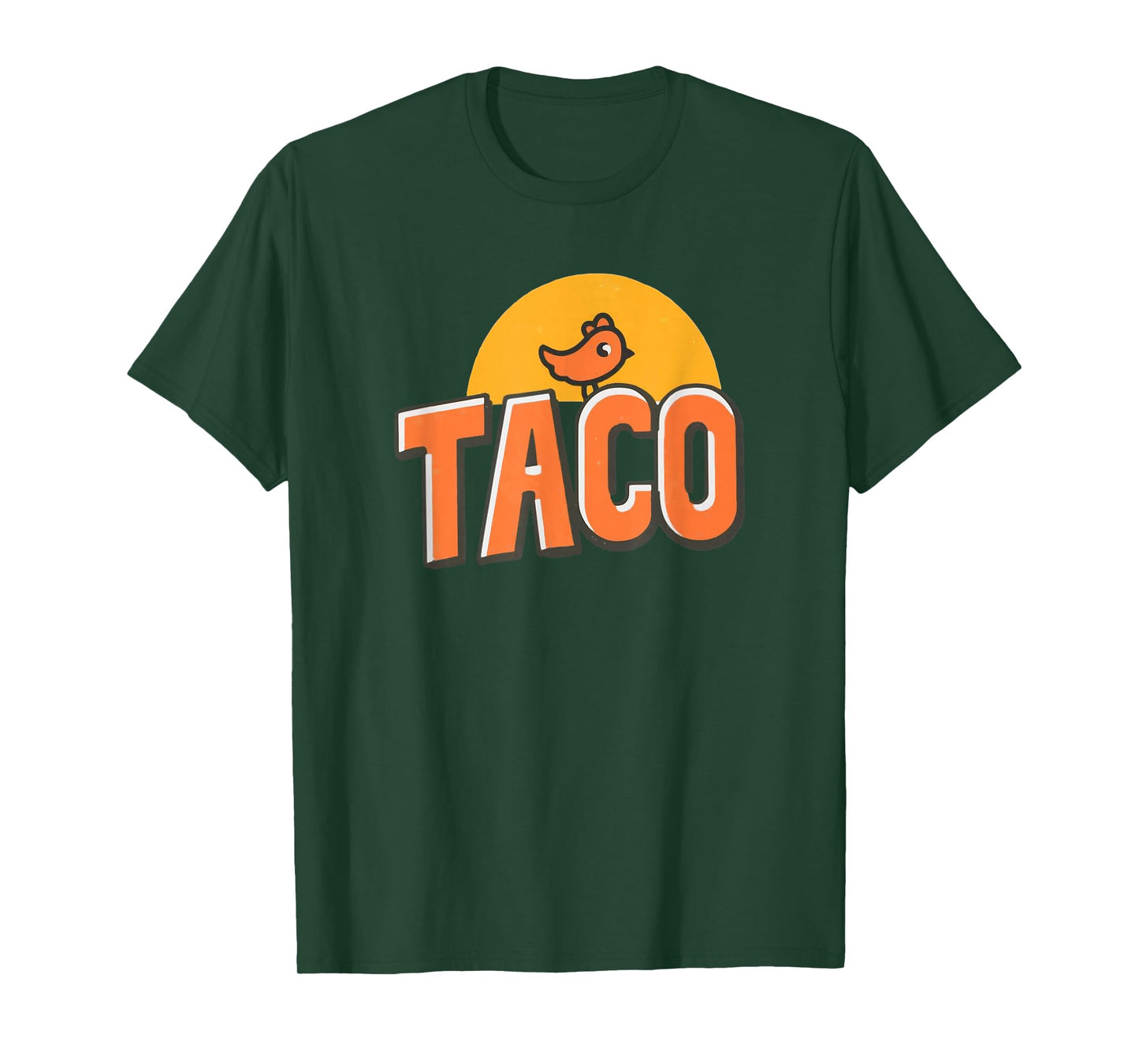 Funny Chicken Meme Trendy TACO Trump Always Chickens Out T-Shirt