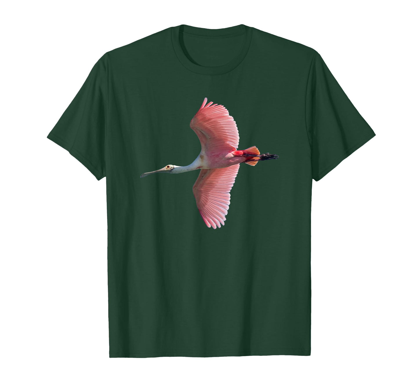 Roseate Spoonbill in Flight T-Shirt