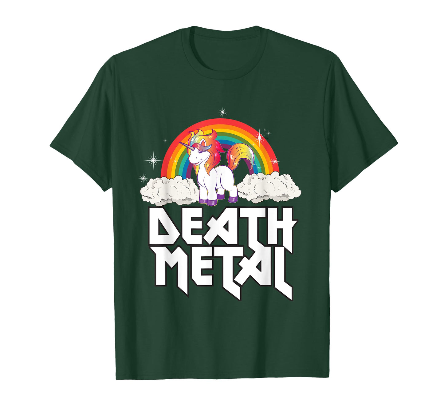 Heavy Metal Unicorn Death Metal Unicorn T-Shirt
