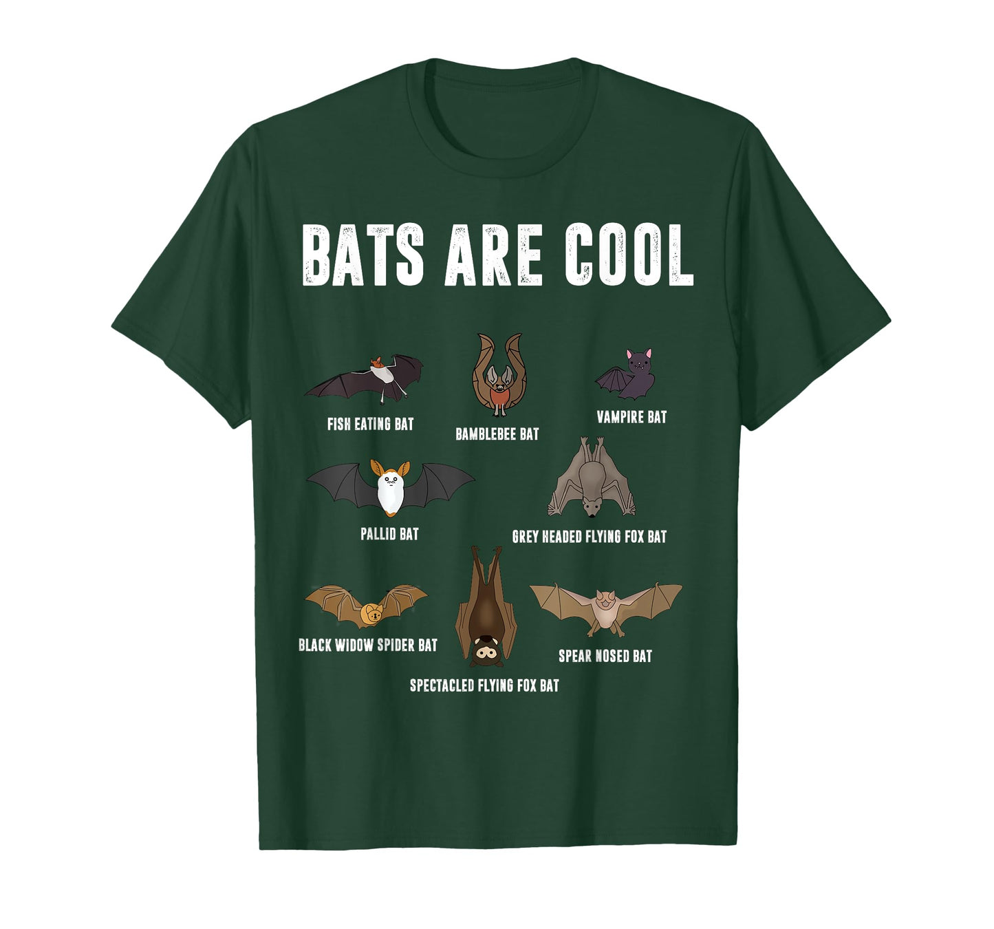 Bats Are Cool | Learning Science Is Fun For Kids T-Shirt