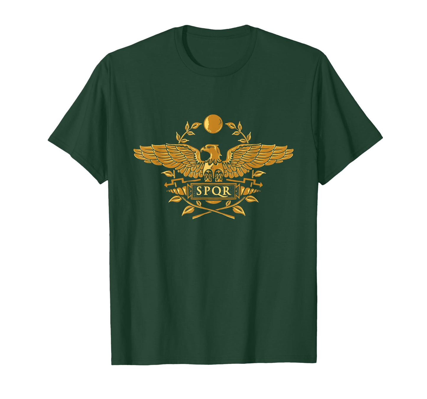 SPQR T-Shirt Roman Empire Eagle Vintage History T-Shirt