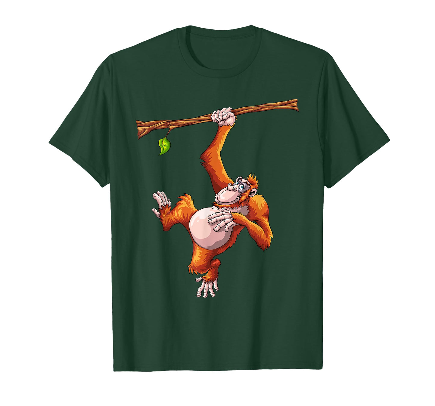 Cool Orangutan Art For Men Women Kids Orangutan Apes Lover T-Shirt