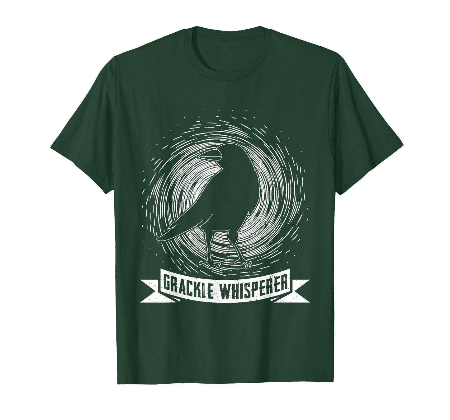 Blackbird Grackle Whisperer Design for Birdwatcher T-Shirt