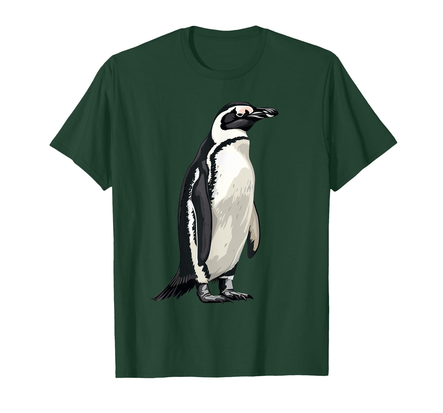 Penguin for Men Women Design Unisex Penguin Graphic T-Shirt, Black, Small