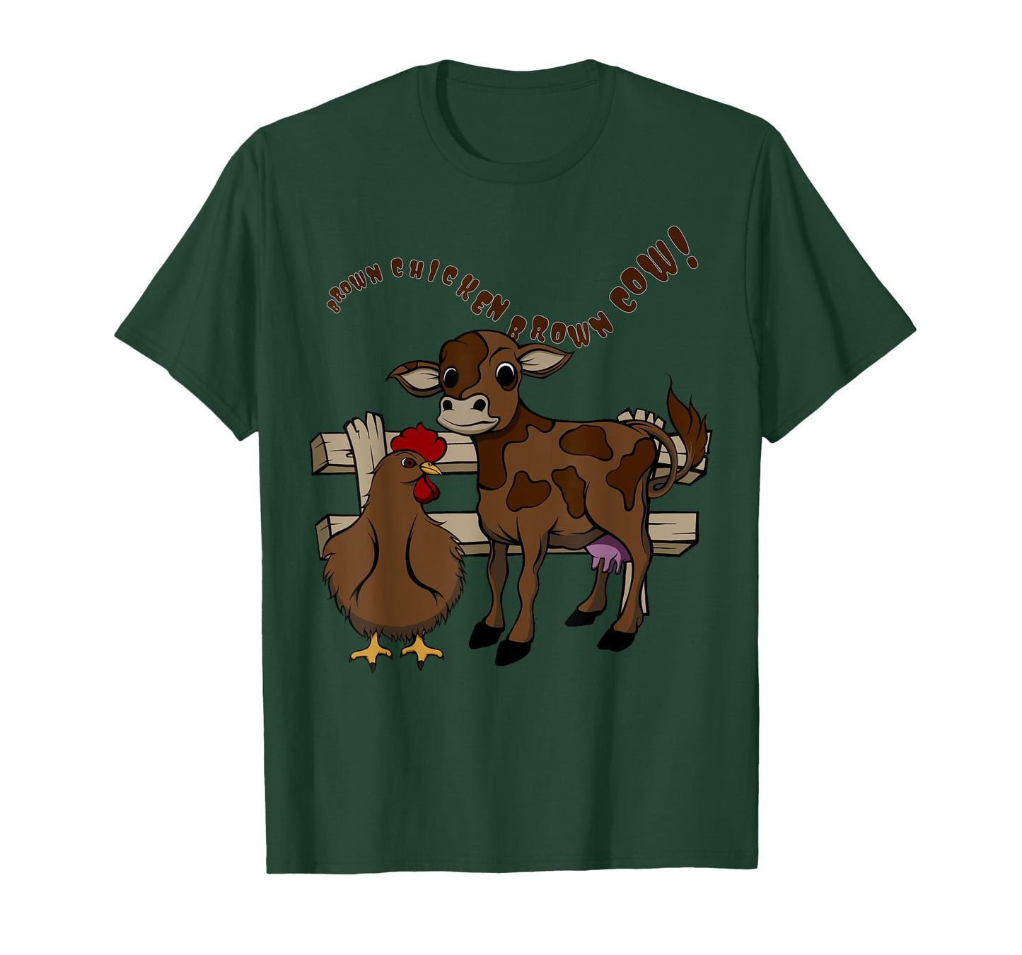 Brown Chicken Brown Cow T-Shirt