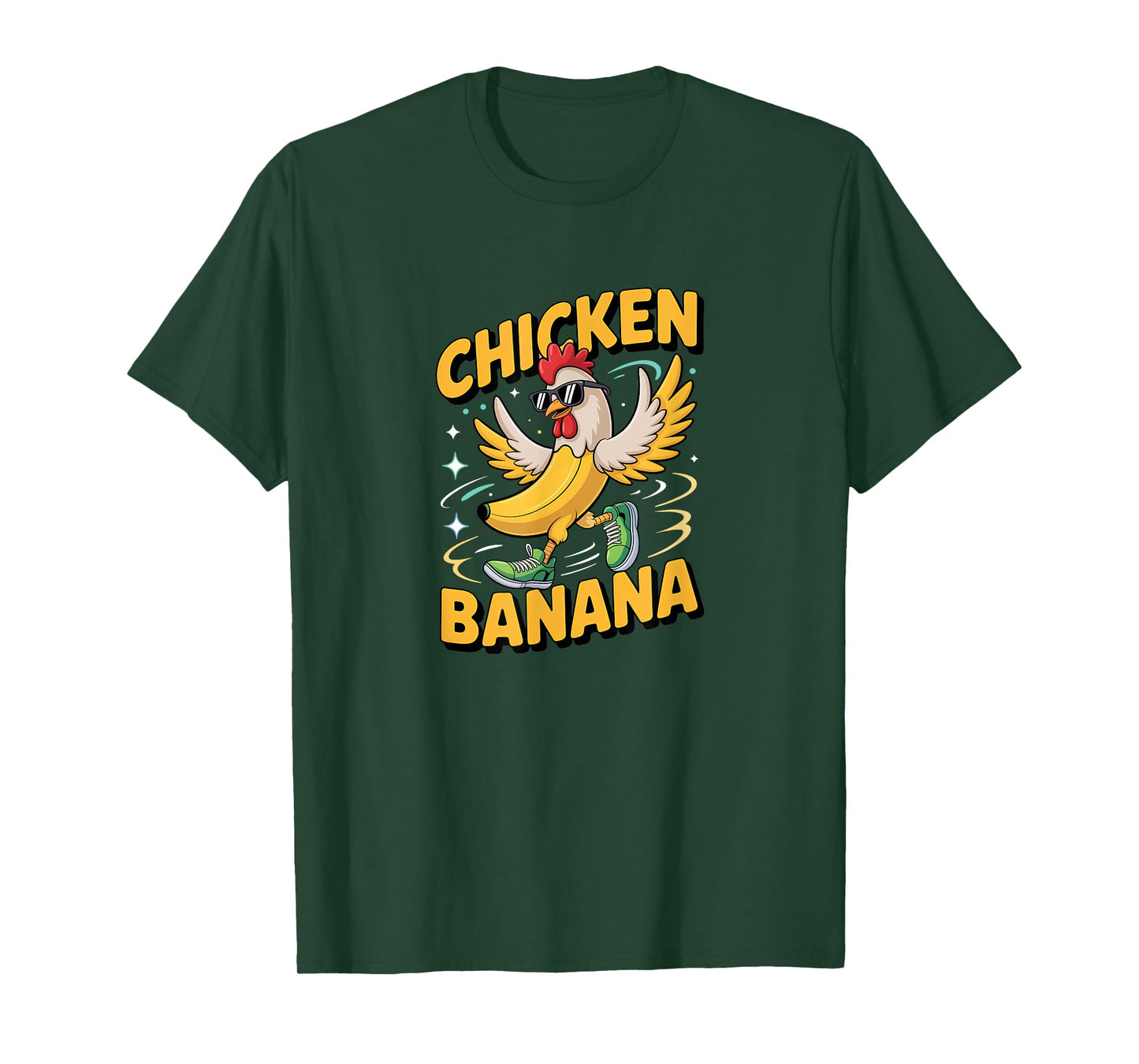 Chicken Banana Dance meme hen and banana TShirt T-Shirt