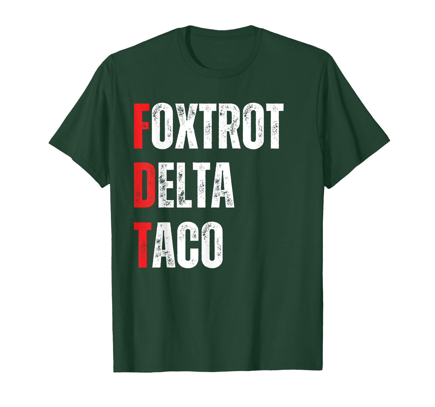 Funny Let's Go Taco Foxtrots Delta Taco T-Shirt