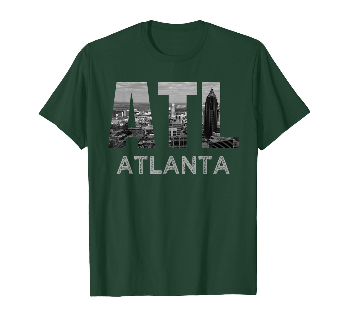 City of Atlanta Georgia Skyline Cityscape Downtown ATL Home T-Shirt