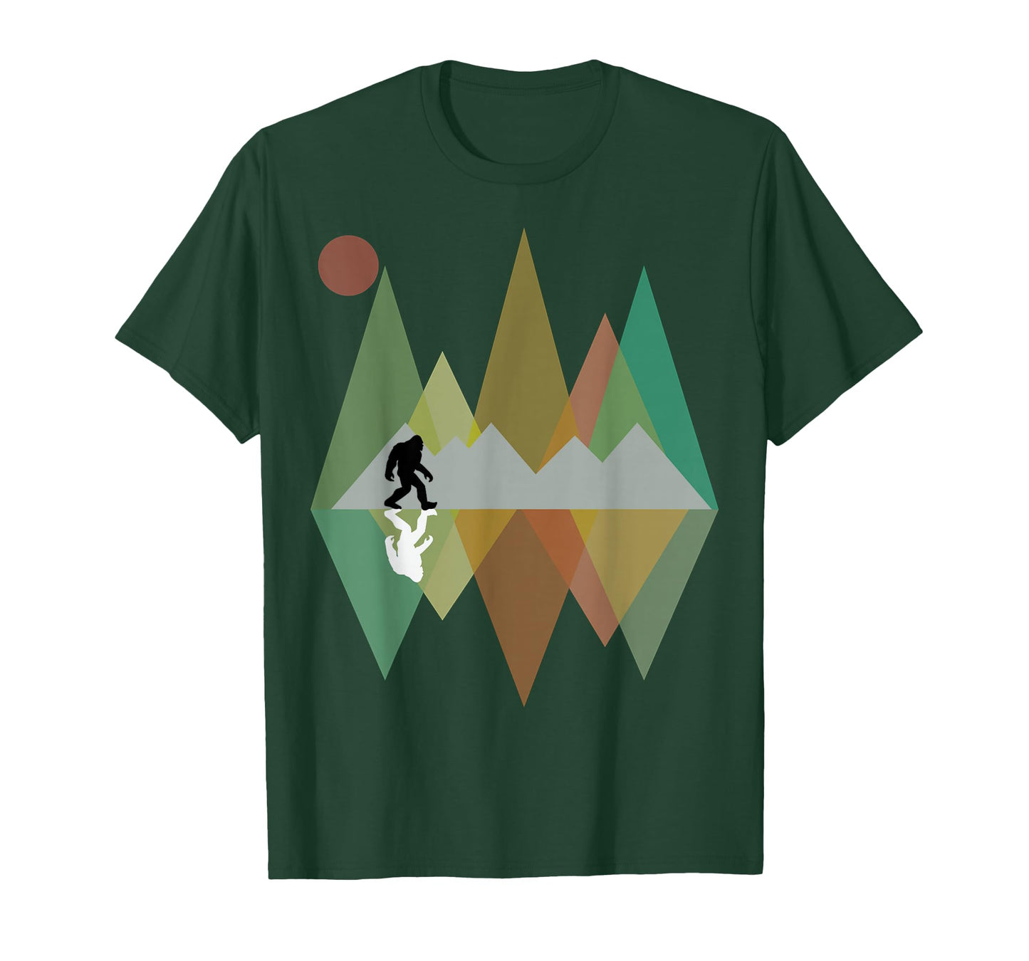 Bigfoot design retro mountain Bigfoot Sasquatch Yeti T-Shirt