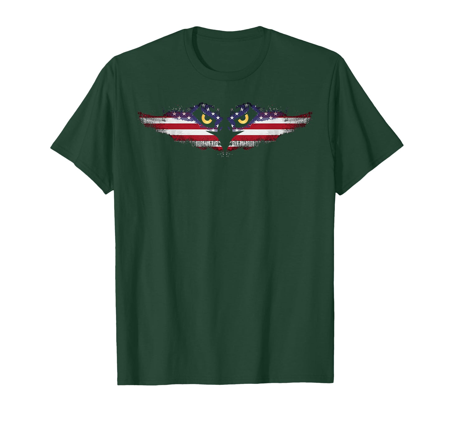 Distressed American Flag Patriotic Pride 4th Of July T-Shirt