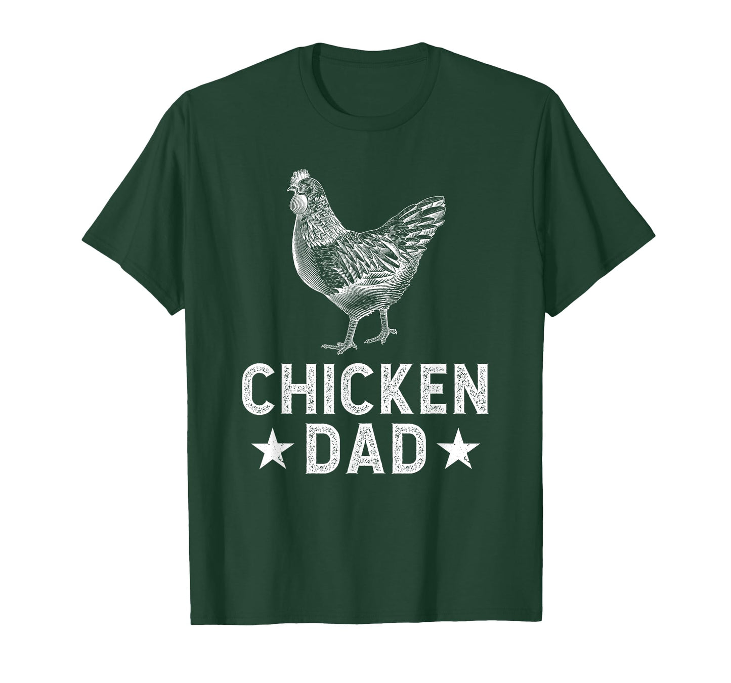 Chicken Dad Chicken Father Chicken Owner Chicken Farmer T-Shirt