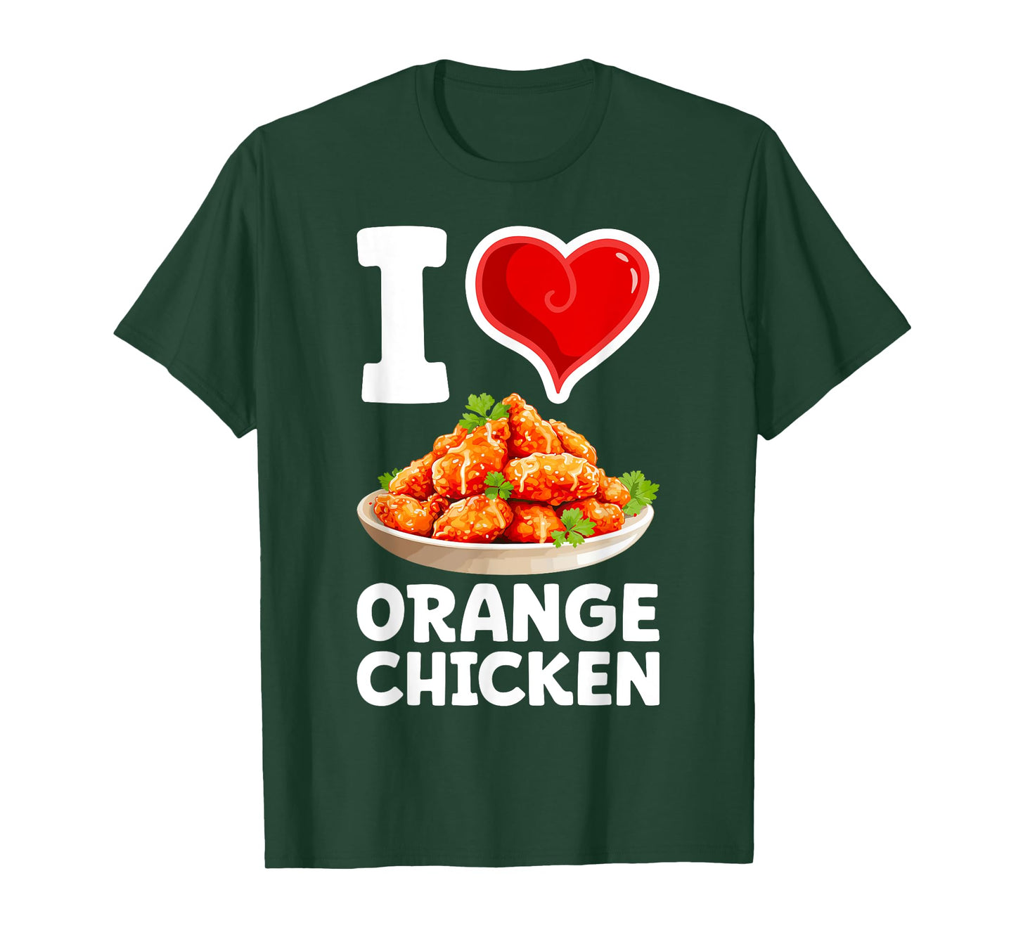 Orange Chicken Chinese Food Asian Favorite T-Shirt