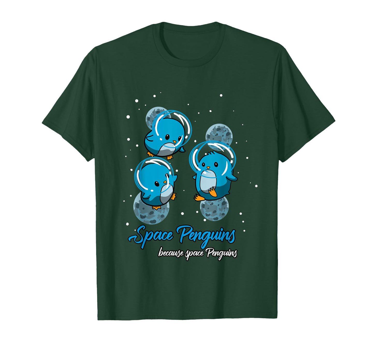 Space Penguins | Funny Astronaut Penguin T-Shirt