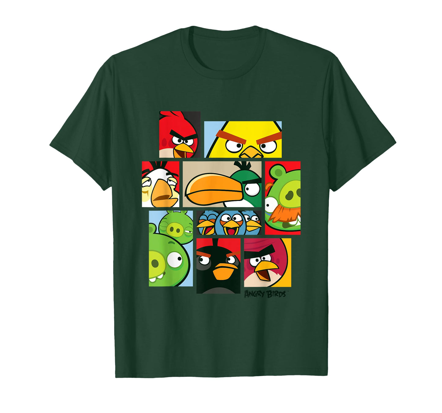 Angry Birds Collage Official Merchandise T-Shirt
