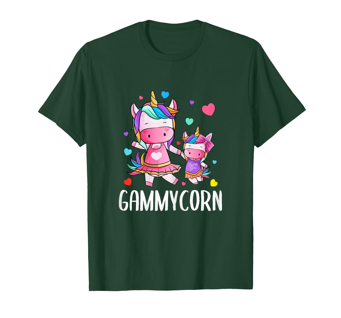 Cute Unicorn Gammycorn Gifts For Mother's Day Mom Gammy T-Shirt