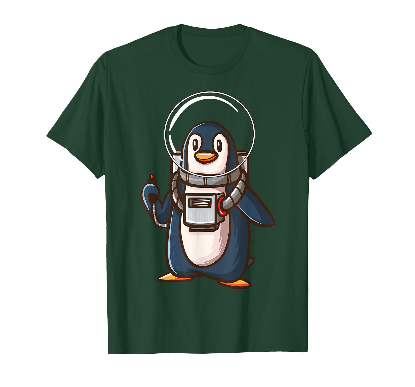 Spaceman Penguin Galaxy Space Astronaut Seabird Gifts T-Shirt