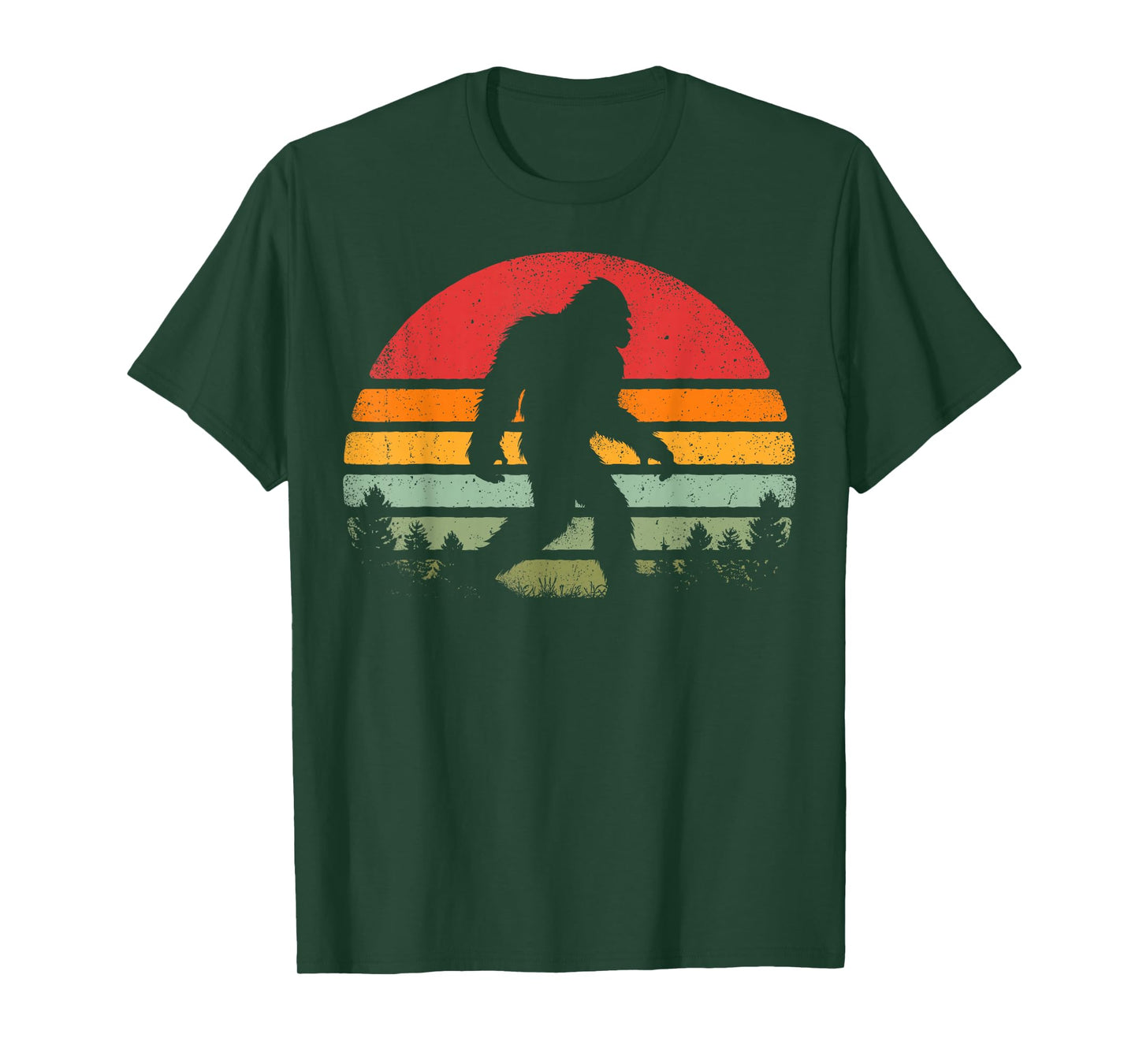 Bigfoot Retro Vintage 70s 80s Sasquatch Lovers Men Women T-Shirt