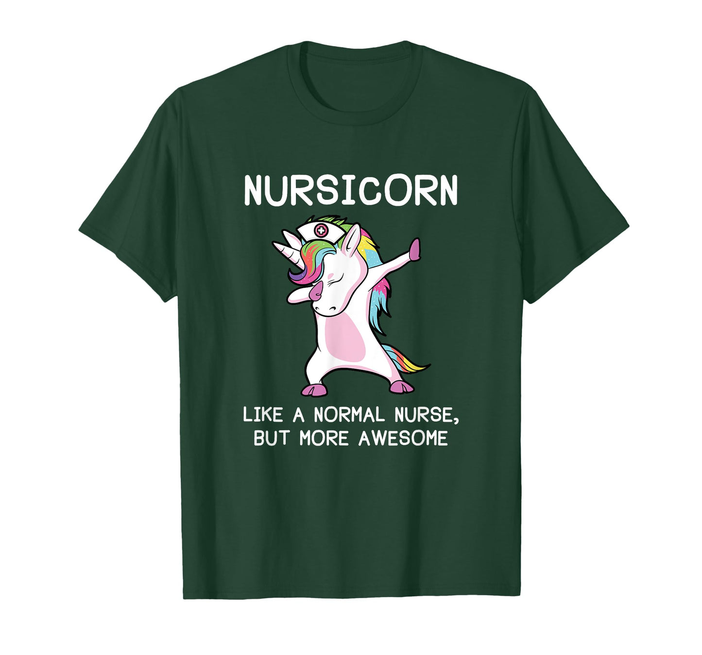Nurse Shirts, Nurse Unicorn Nursicorn T-Shirt