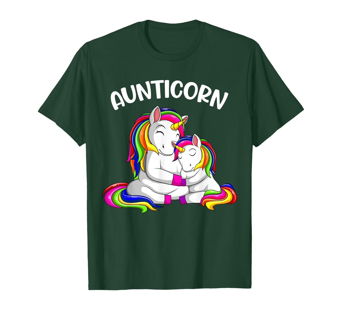Aunticorn Unicorn Aunt Women T-Shirt