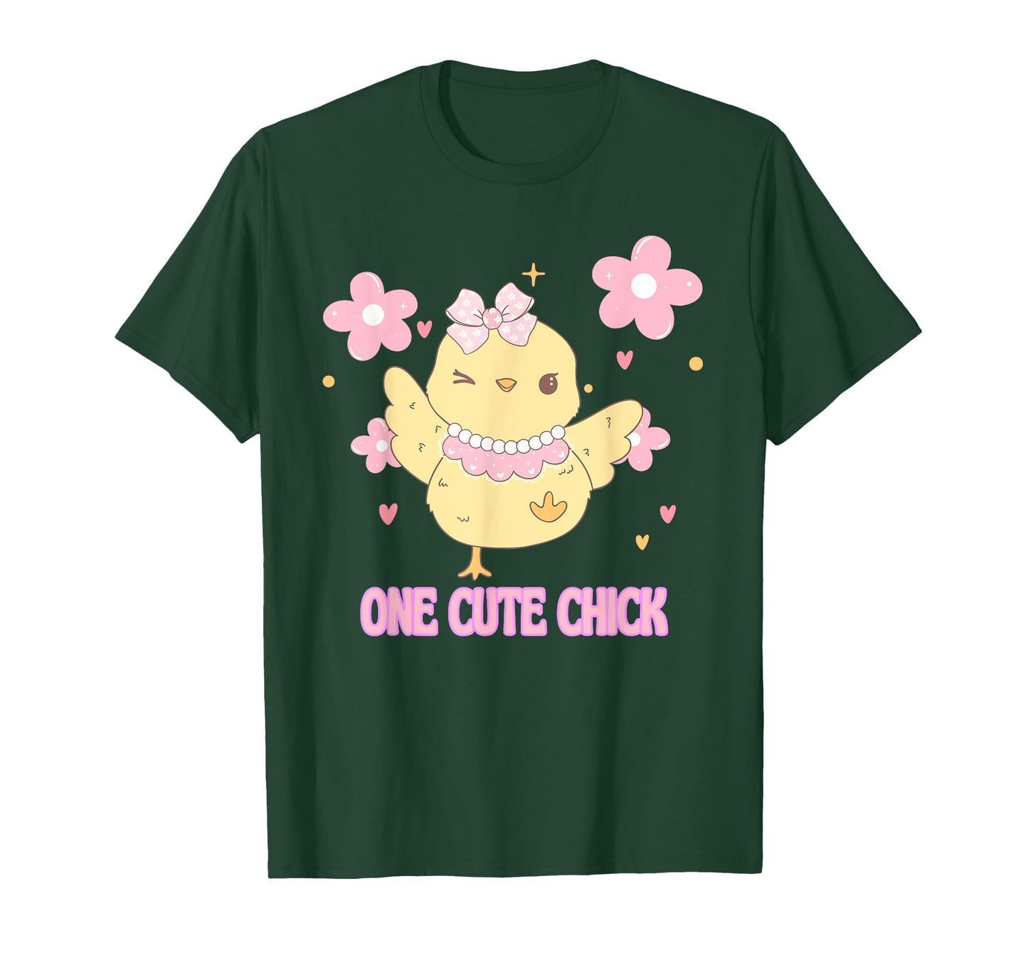 One Cute Chick - Funny Easter Chick for Kids T-Shirt