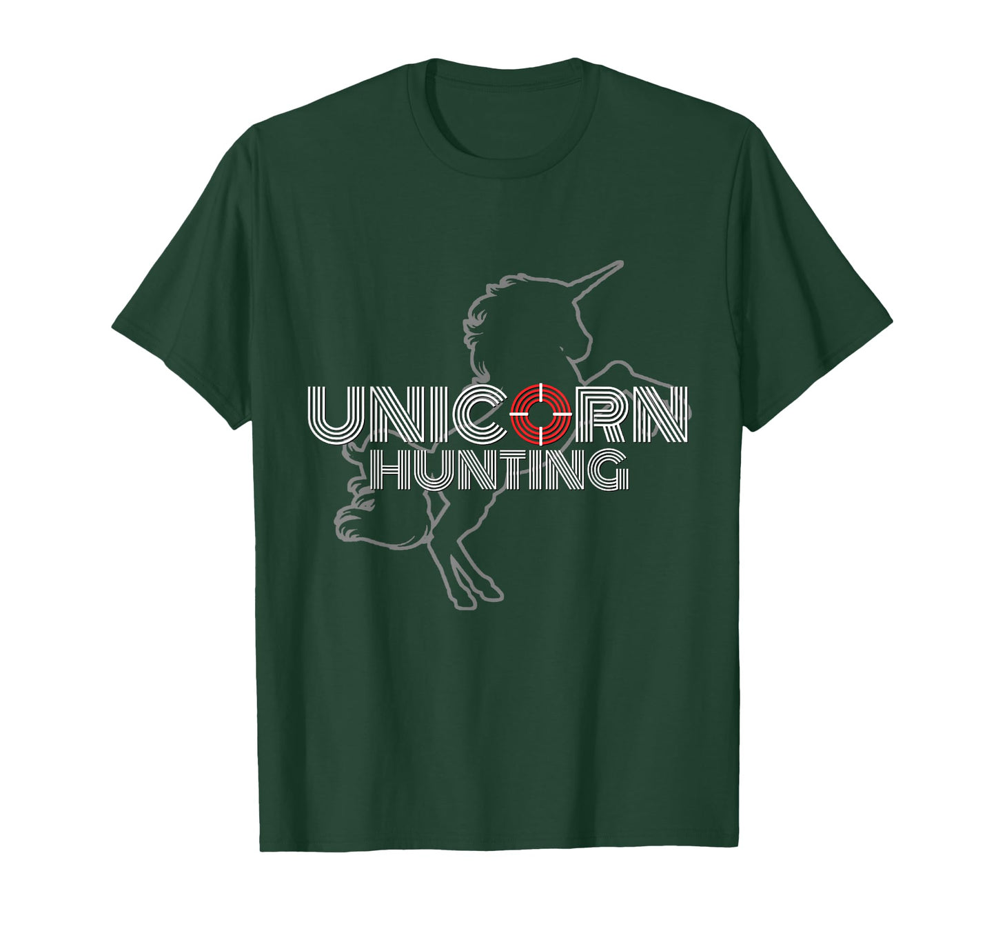 Crude Adult Humor Clothing Gifts Unicorn Hunting Swingers, Naughty Polyamory Couples Gift T-Shirt