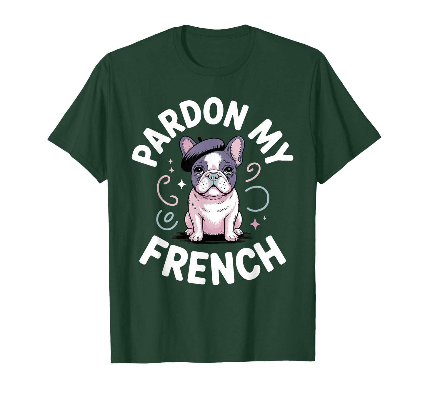 Funny French Bulldog Art for Men Women Puppy Frenchie Lover T-Shirt
