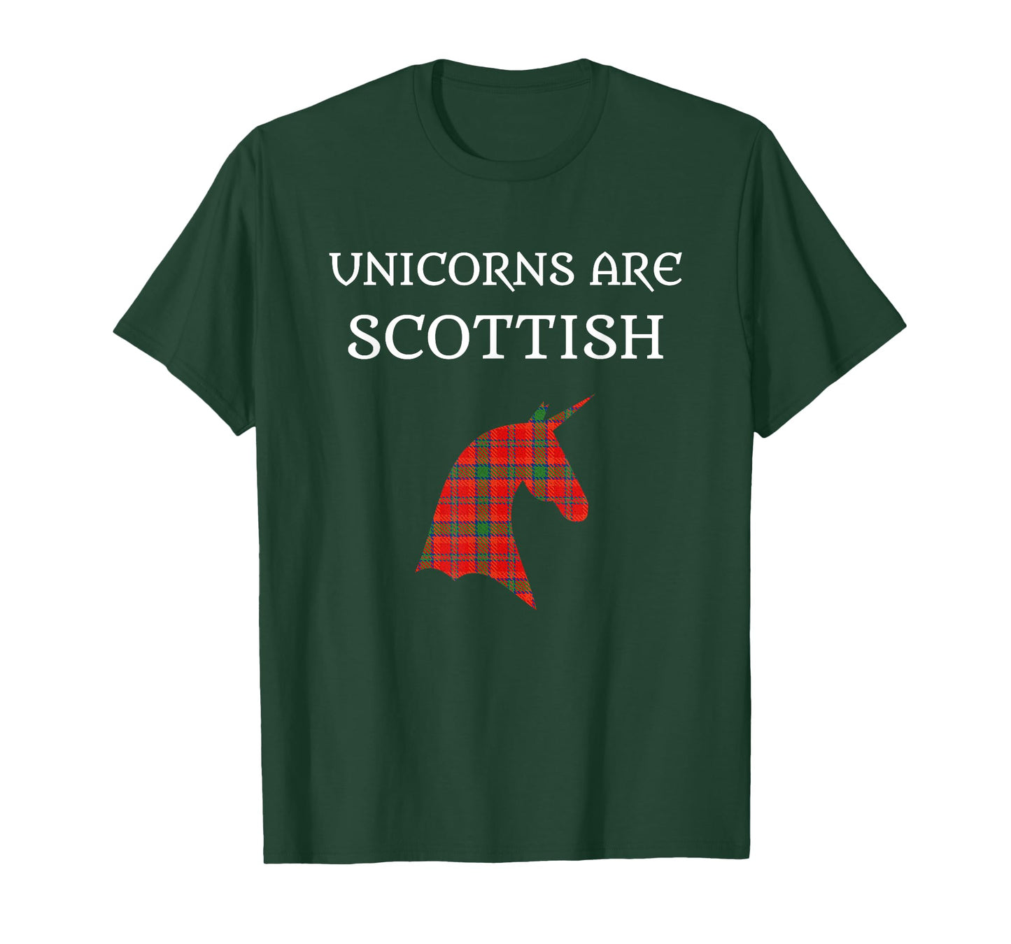 Unicorns Are Scottish Tartan Day Shirt