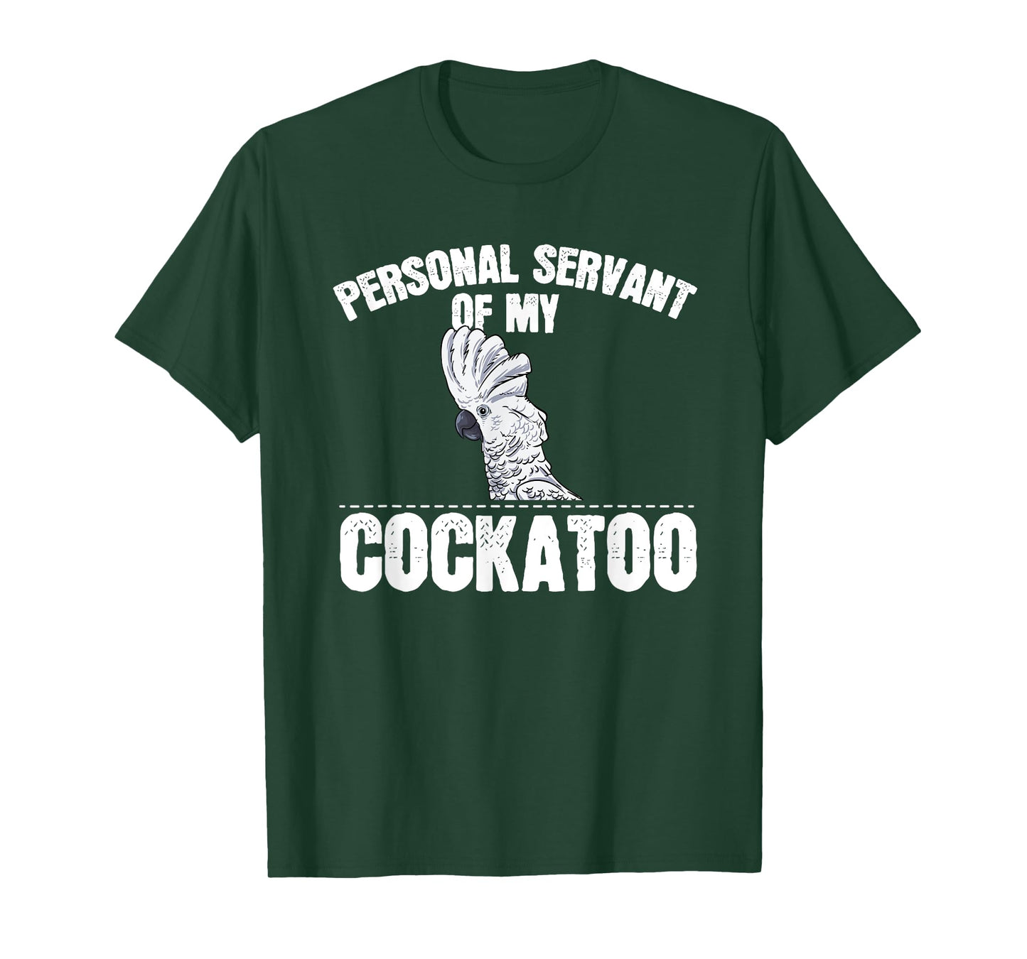 Funny Cockatoo Gift For Bird Lovers- Umbrella Cockatoo T-Shirt