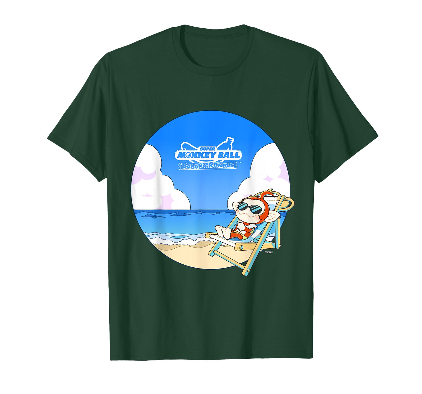 Super Monkey Ball Banana Rumble Palette (Beach) T-Shirt