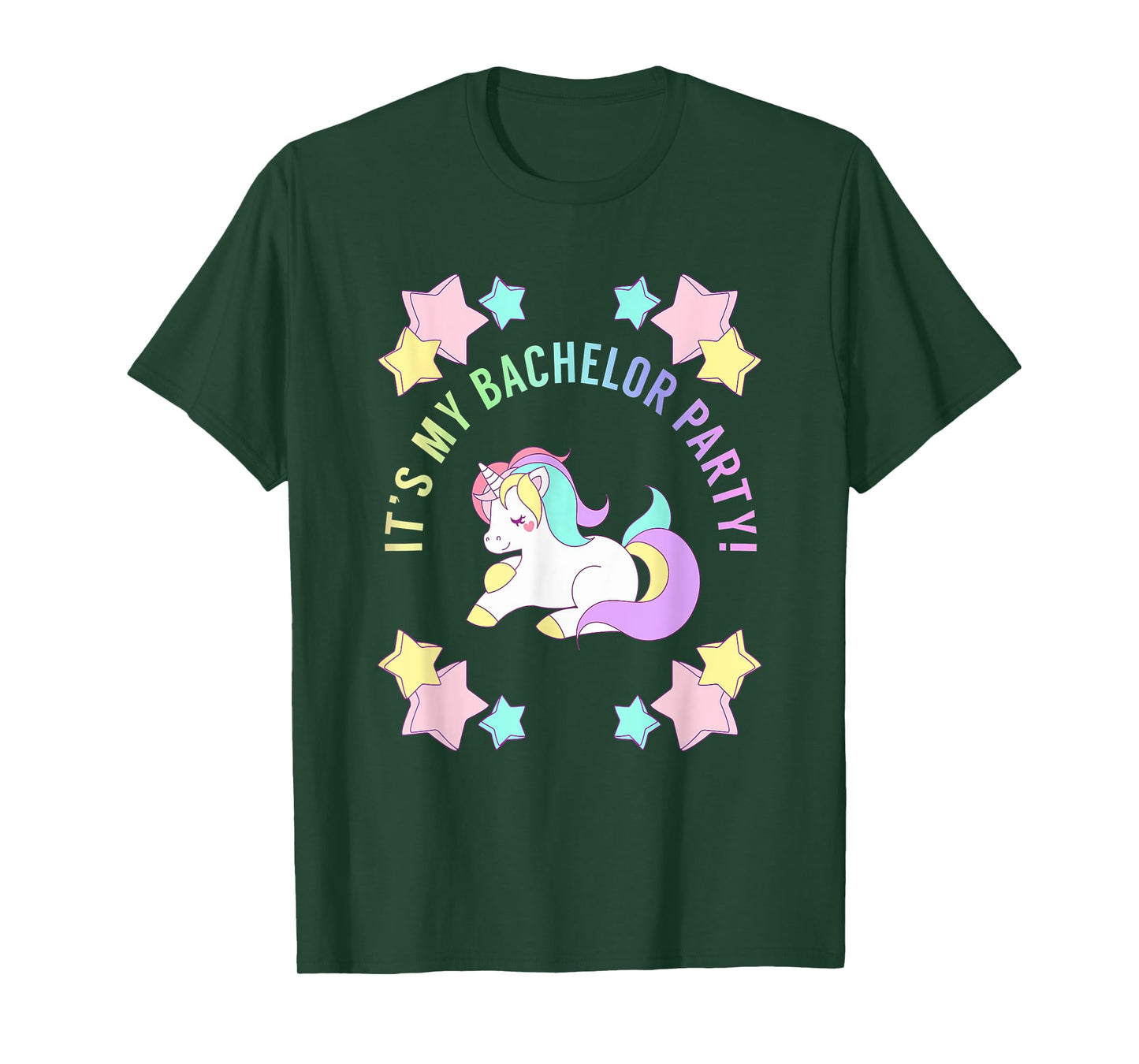 My Bachelor Party Shirt for Bachelor Party Apparel Unicorn T-Shirt
