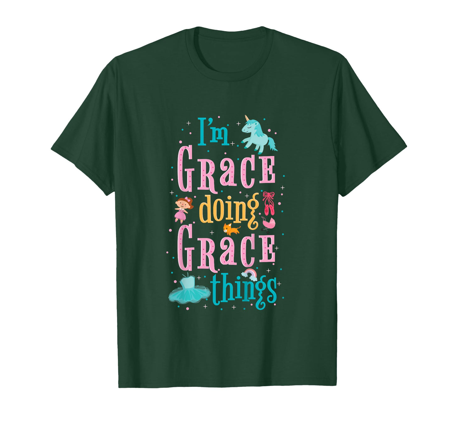 Cute shirt for kids or toddlers named Grace T-Shirt
