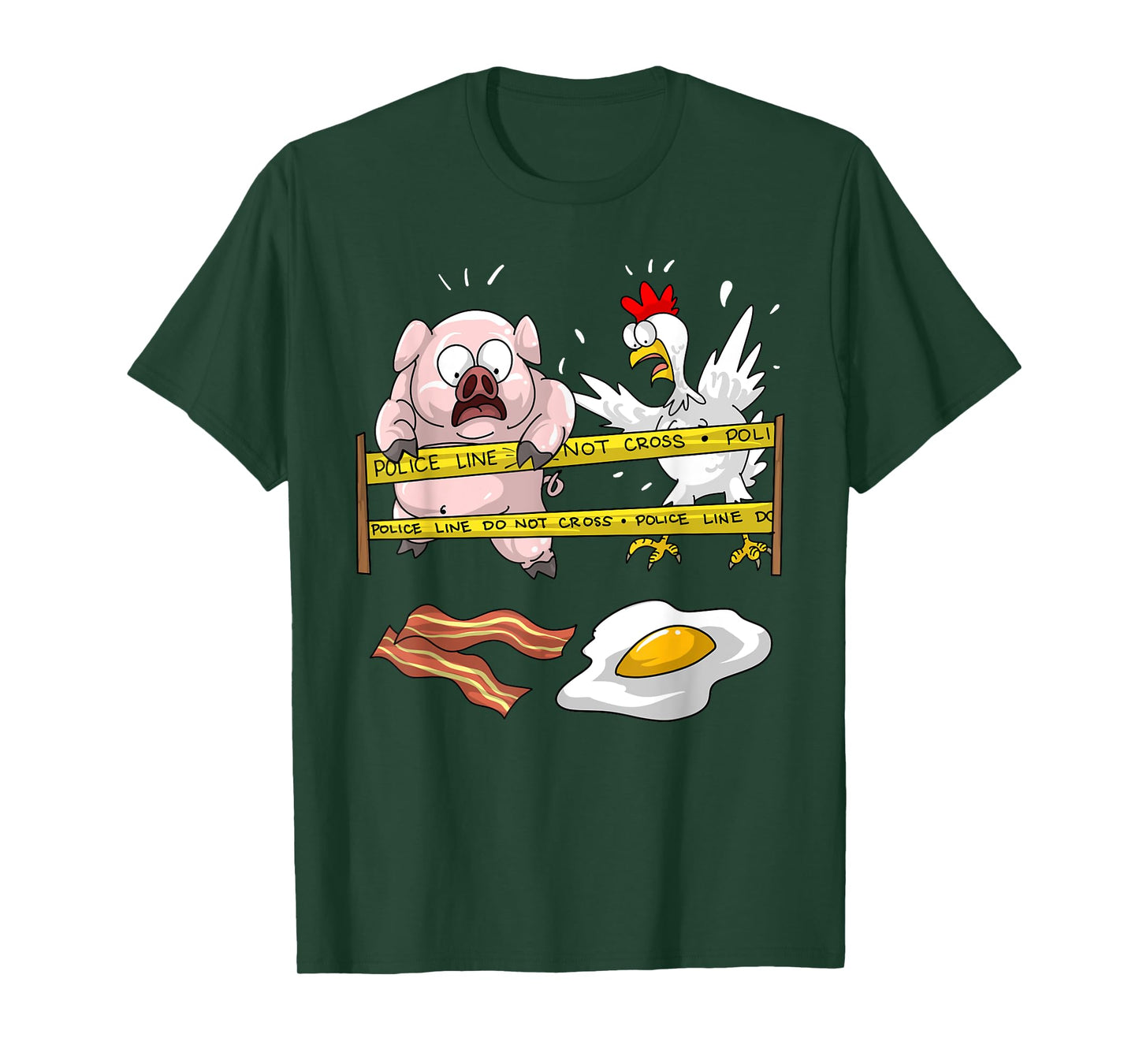 Funny Police Officer Design For Men Women Cop Police Officer T-Shirt