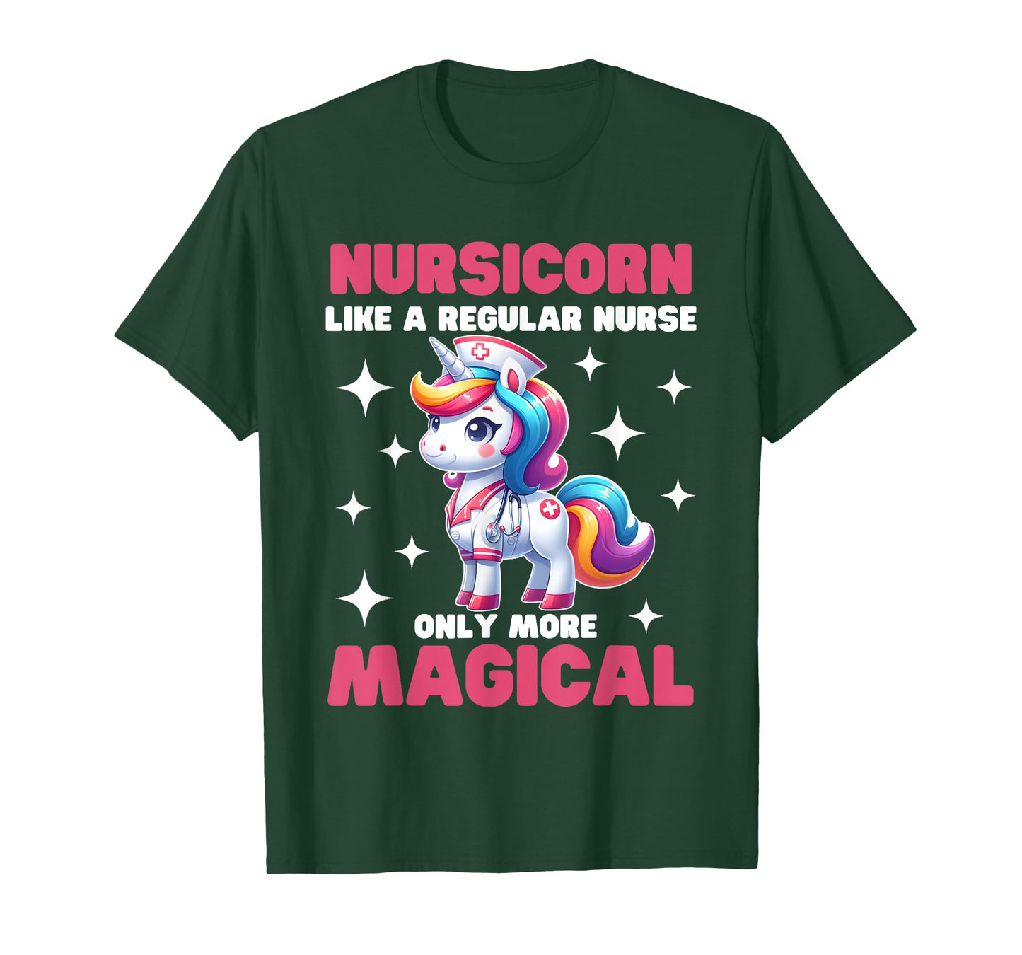 Unicorn Nursicorn Nursing Medical Love T-Shirt