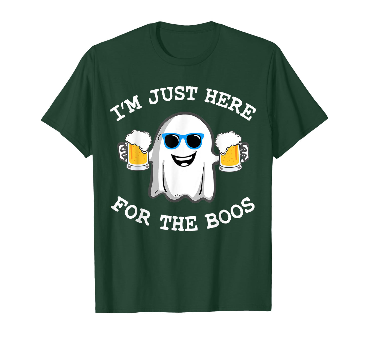 Funny Halloween I'm just here for the boos costume gift T-Shirt