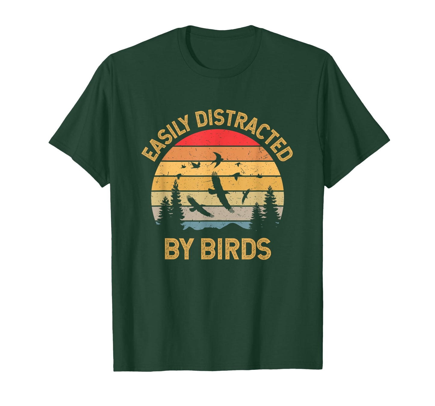 Easily Distracted By Birds T-Shirt