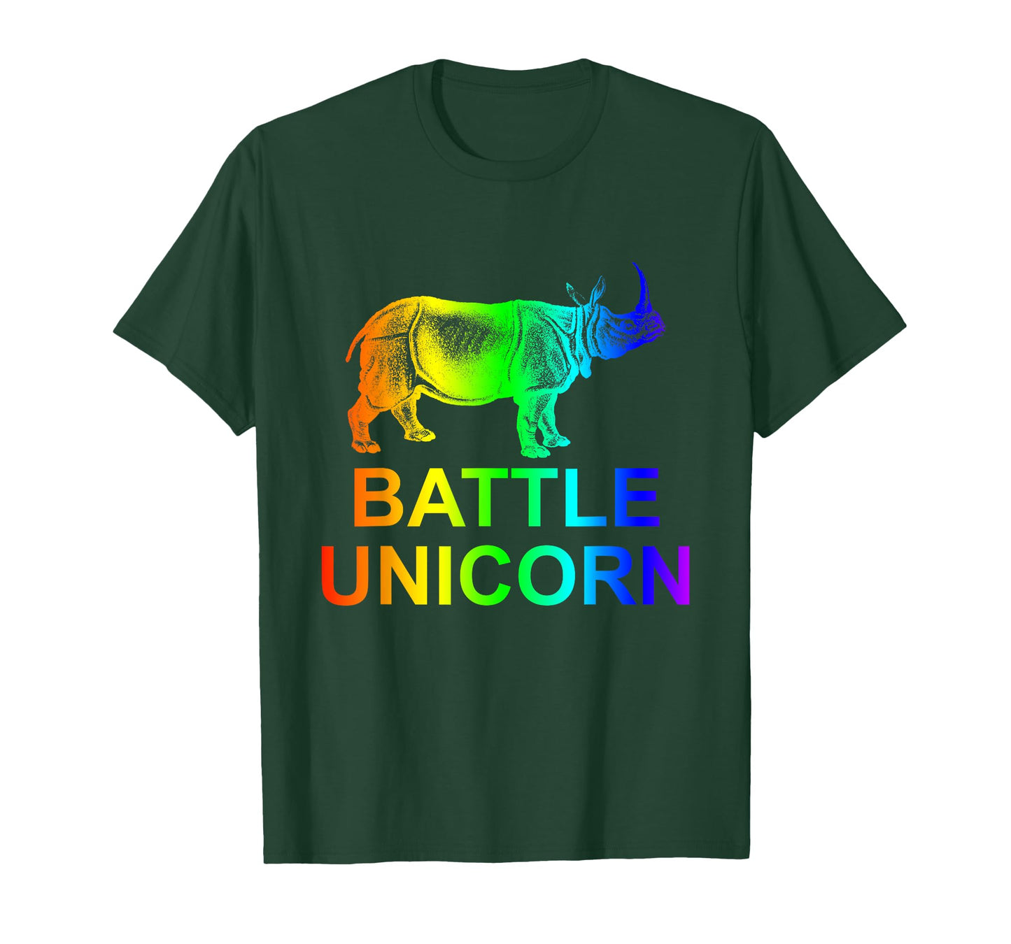 Battle Unicorn Funny Apparel T-Shirt