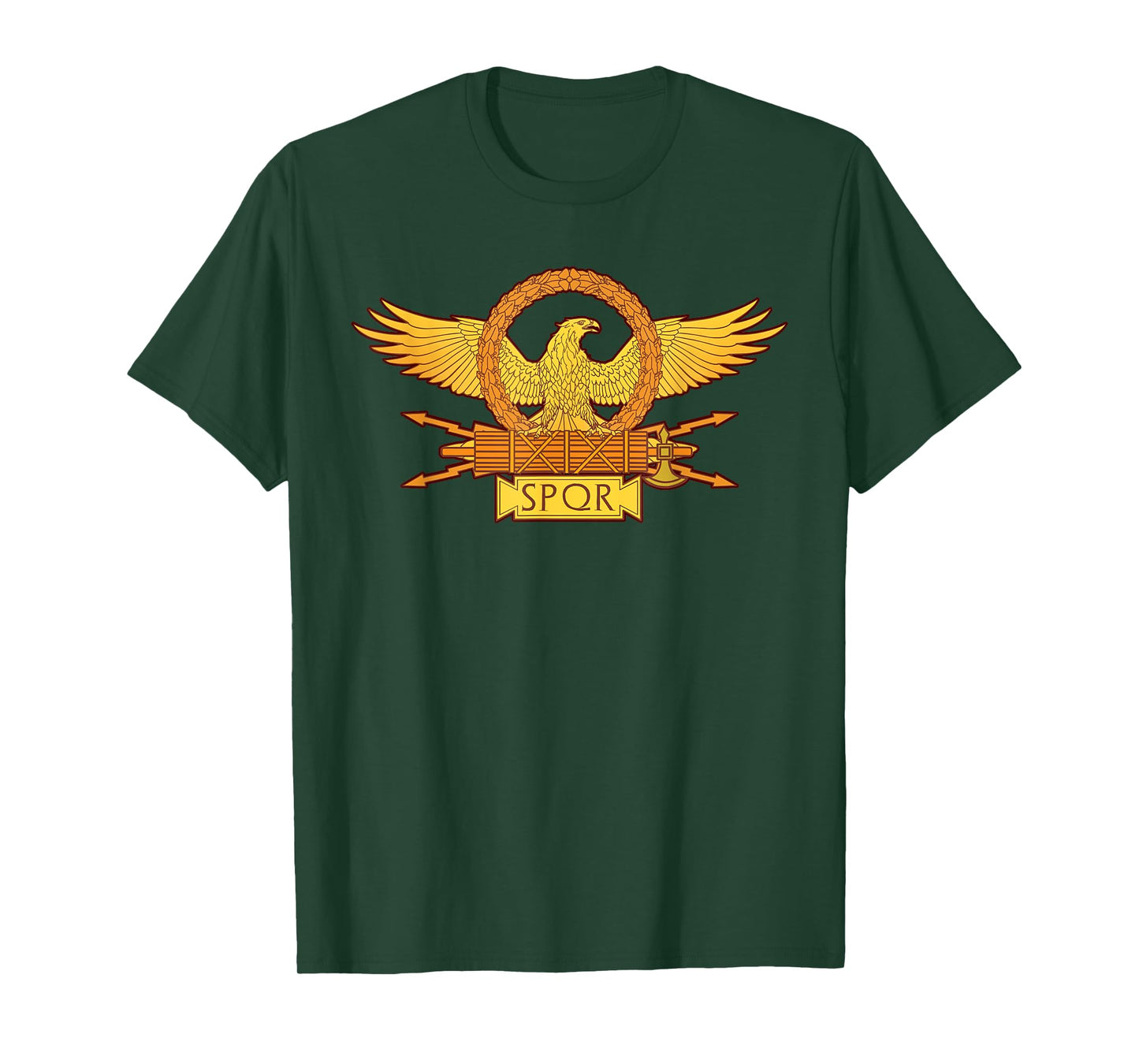 SPQR Roman Eagle Standard - SPQR T-Shirt T-Shirt