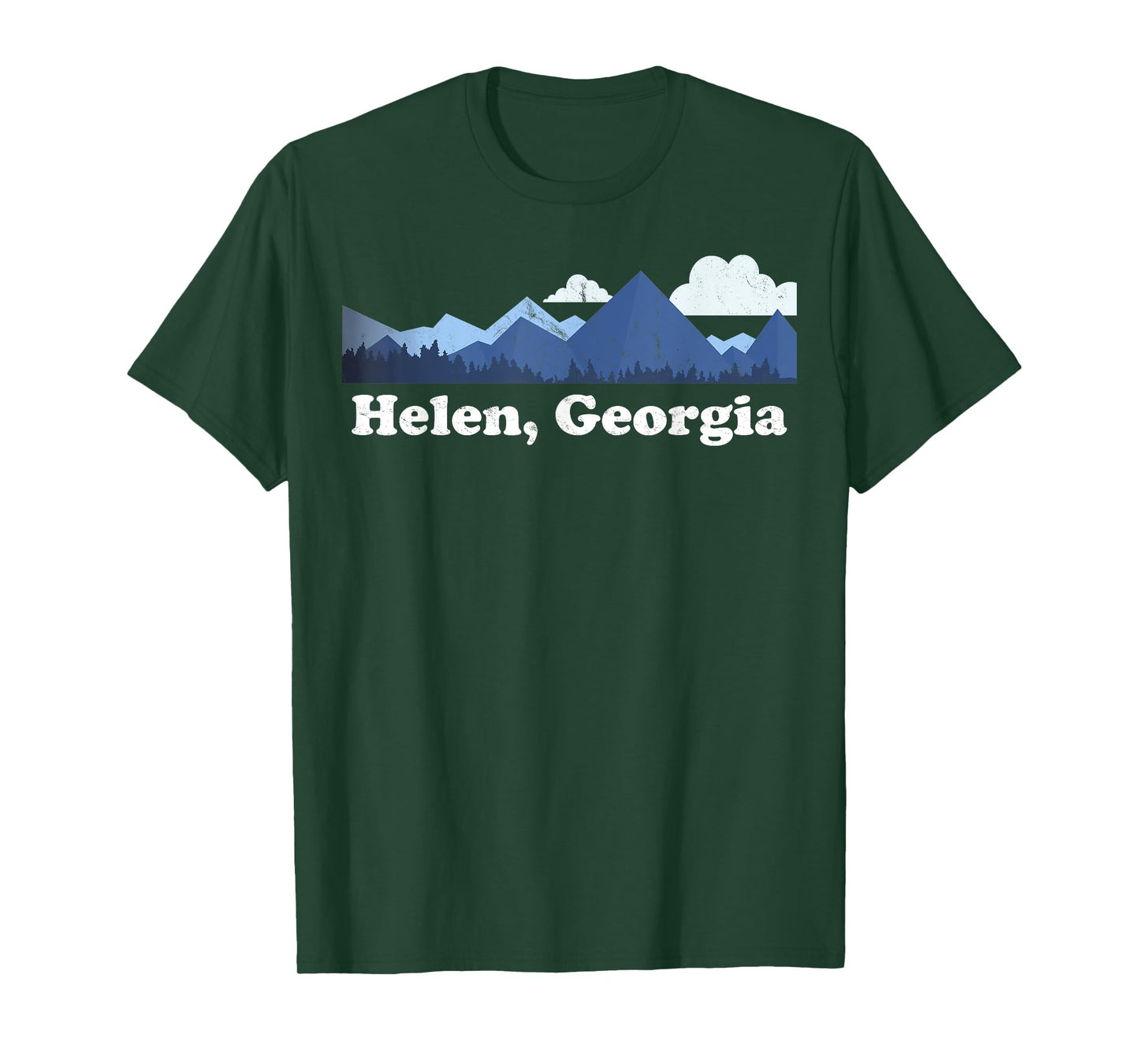 Cute Helen Georgia Retro Blue Ridge Mountains GA T-Shirt
